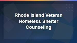 Rhode Island homeless veterans get mental health support