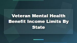Veteran Mental Health Benefits: Income Limits and Eligibility by State