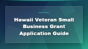 Hawaii Veteran Small Business Grant Application Guide