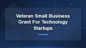 Veteran Small Business Grants for Technology Startups | Funding Opportunities