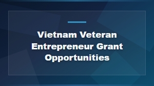 Vietnam Veteran Entrepreneur Grant Opportunities for Small Business Owners
