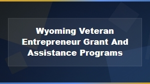 Wyoming Veteran Entrepreneur Grant and Assistance Programs for Small Businesses