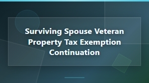 The category is State Tax Exemptions, so the title should reflect that context.